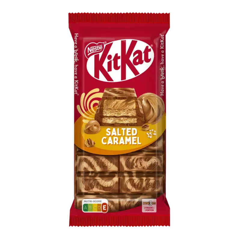 Kitkat táblás sóskaramellás