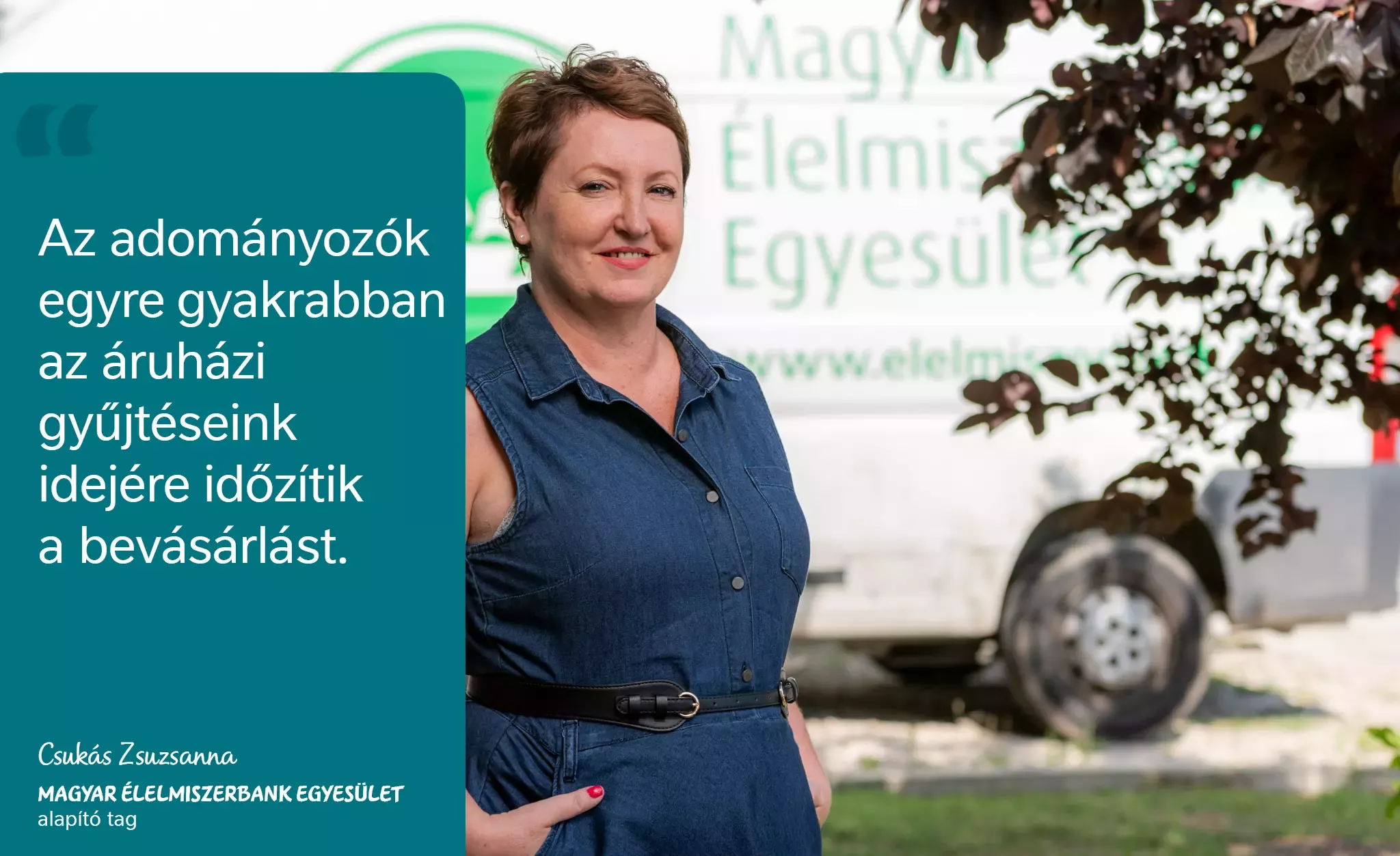Élelmiszermentők Csukás Zsuzsanna