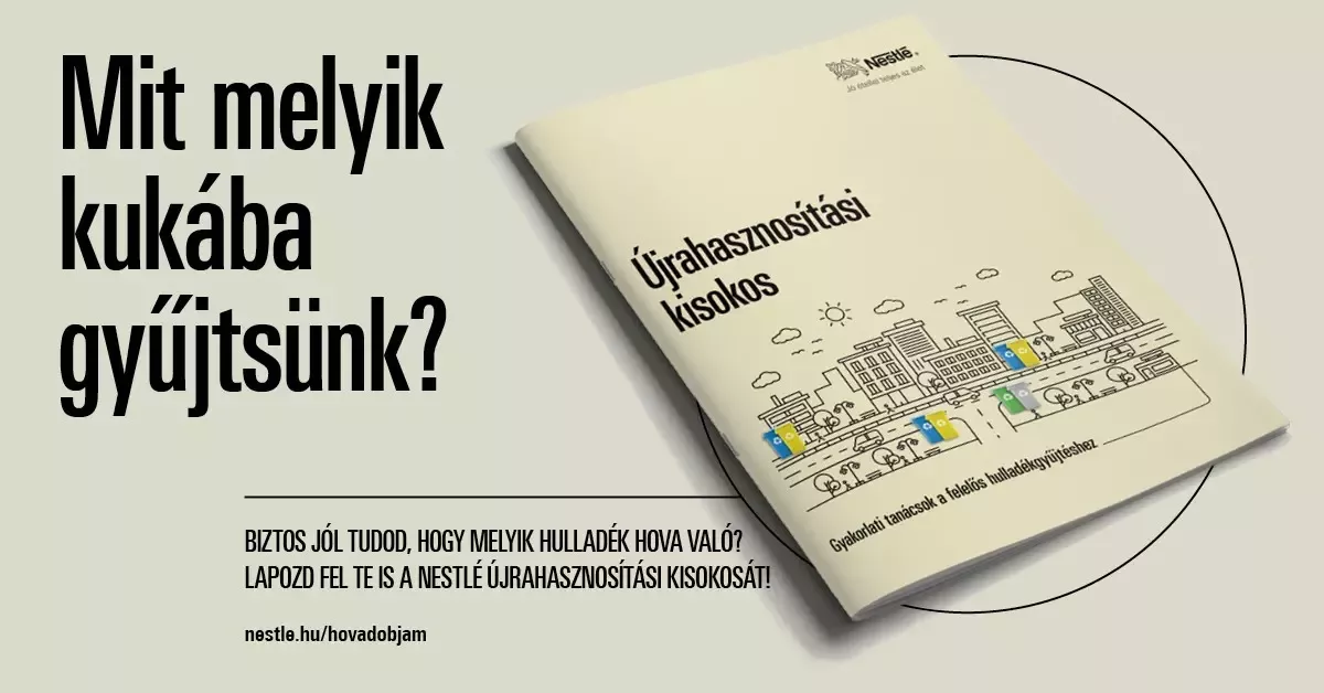 Újrahasznosítási kisokos sajtó